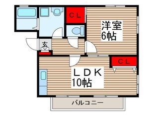 楠の物件間取画像